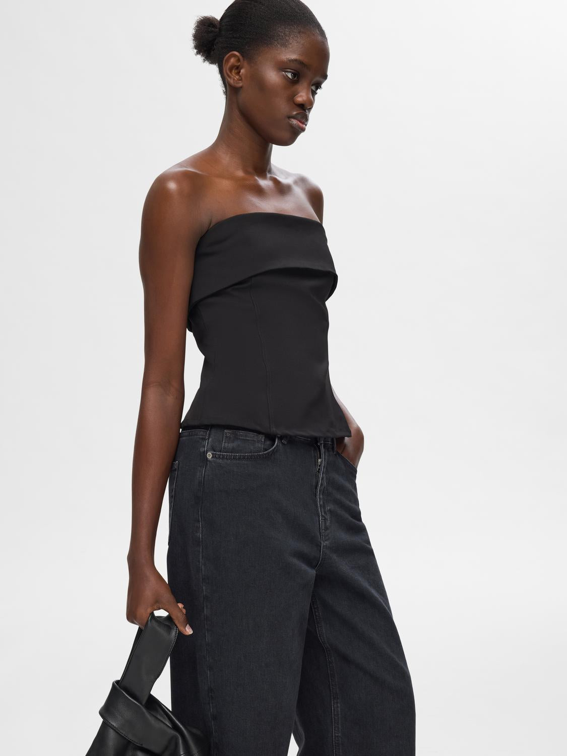 Adra Topp - Sort/ Black