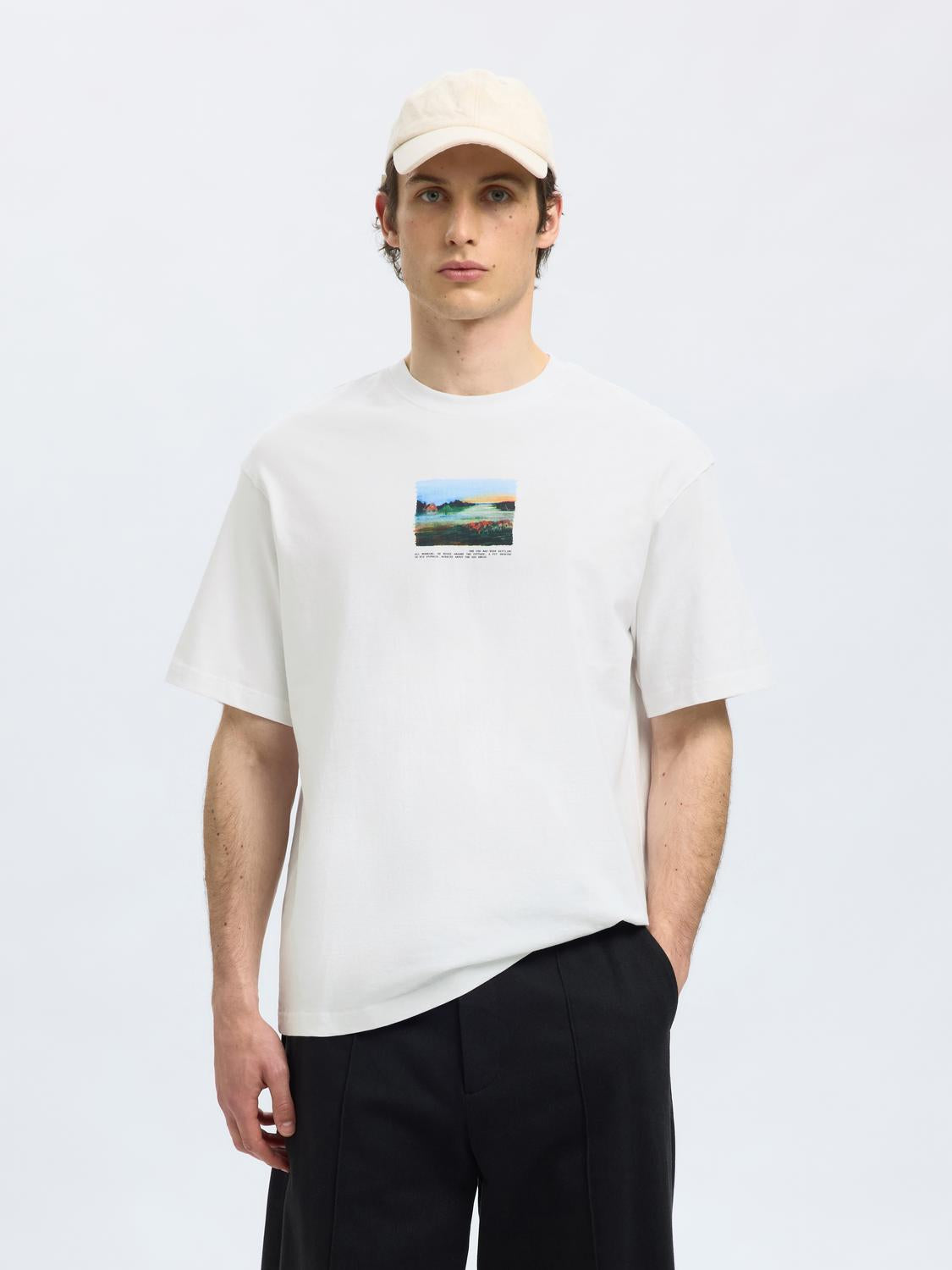 Relax Darius T-Skjorte - Hvit/ Bright White