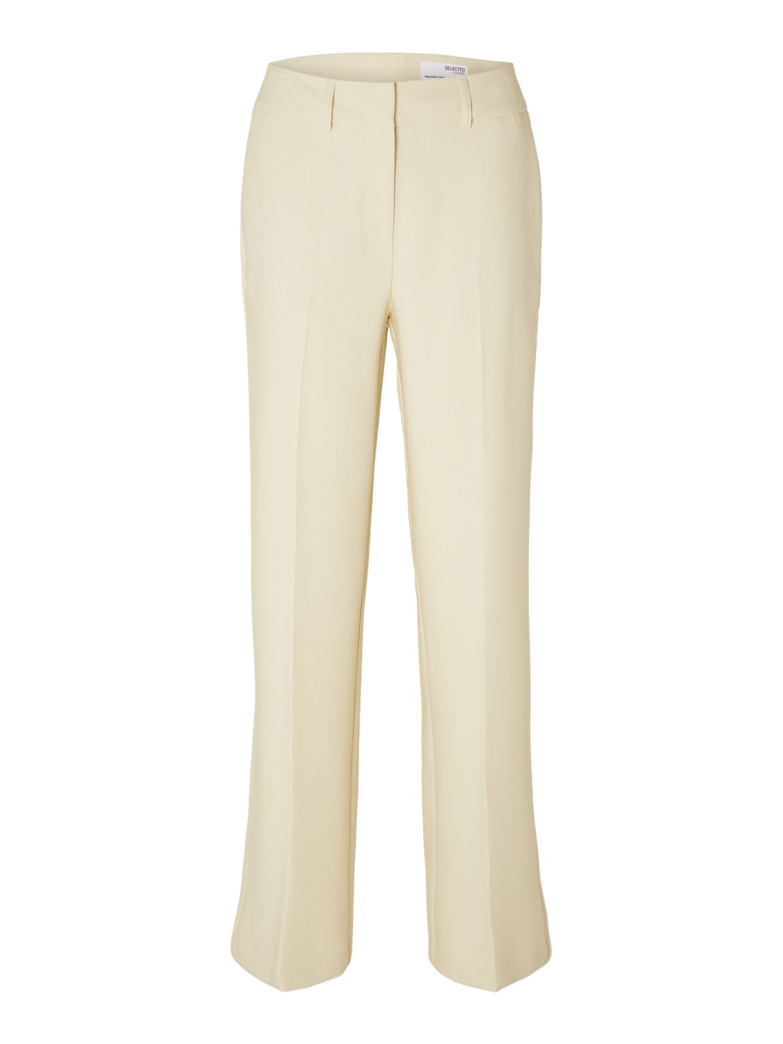 Rita Wide Dressbukser - Beige/ Birch