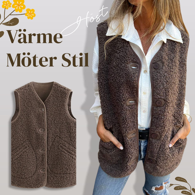 Maison Trondheim™ | Teddy Vest Kvinner