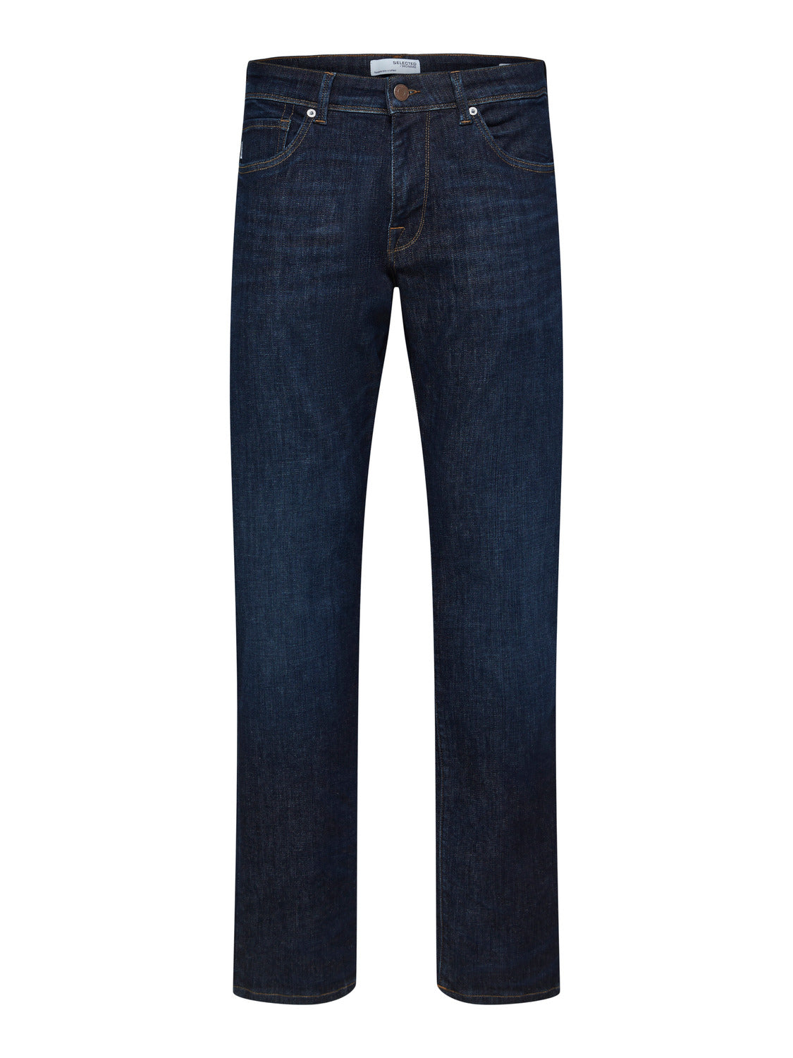 SLH196-STRAIGHTSCOTT Jeans - Blue Denim