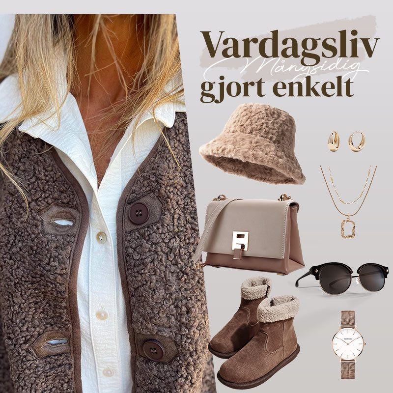 Maison Trondheim™ | Teddy Vest Kvinner