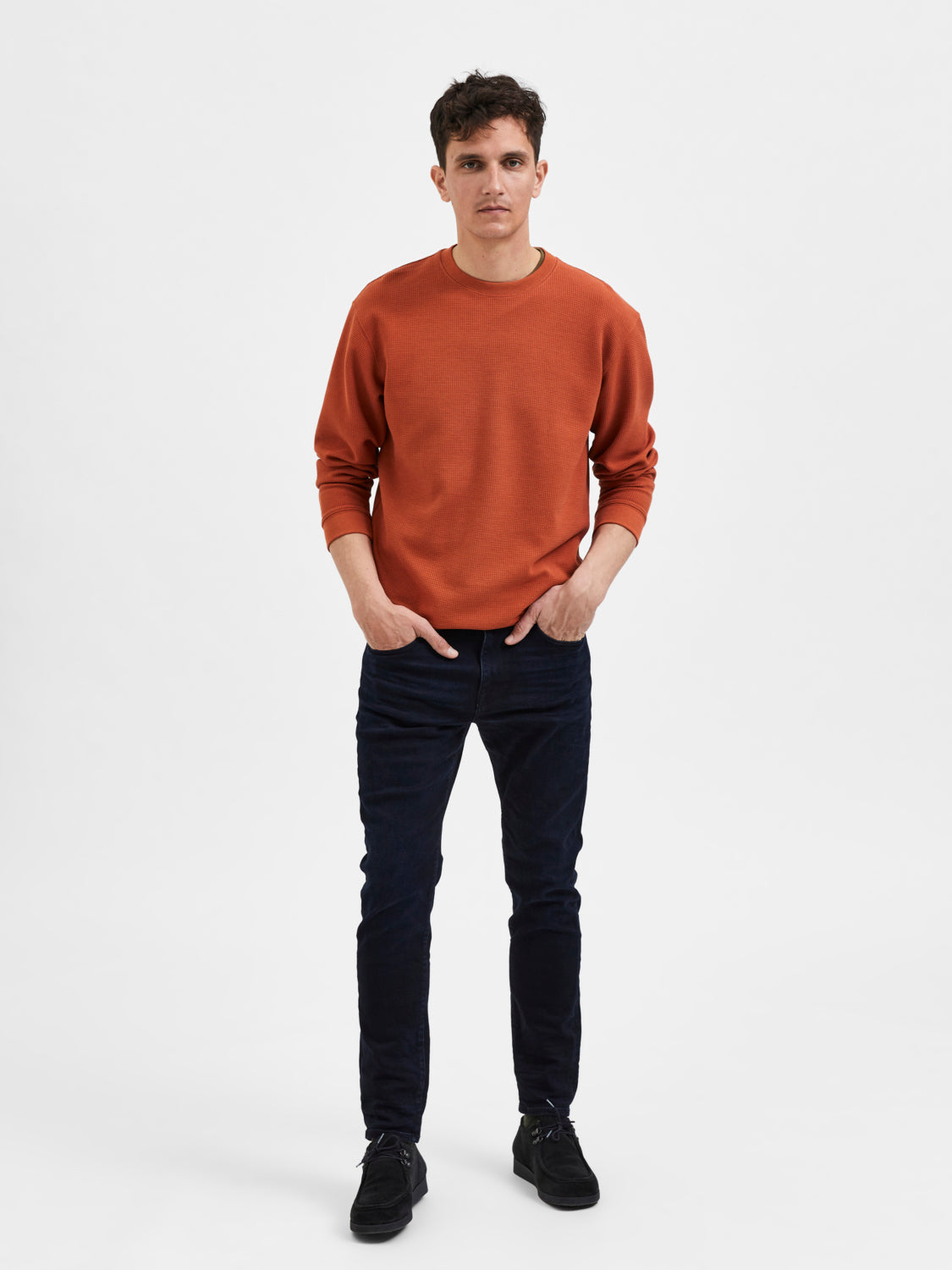 SELECTED HOMME - 175-SLIM Jeans - Blue Black Denim