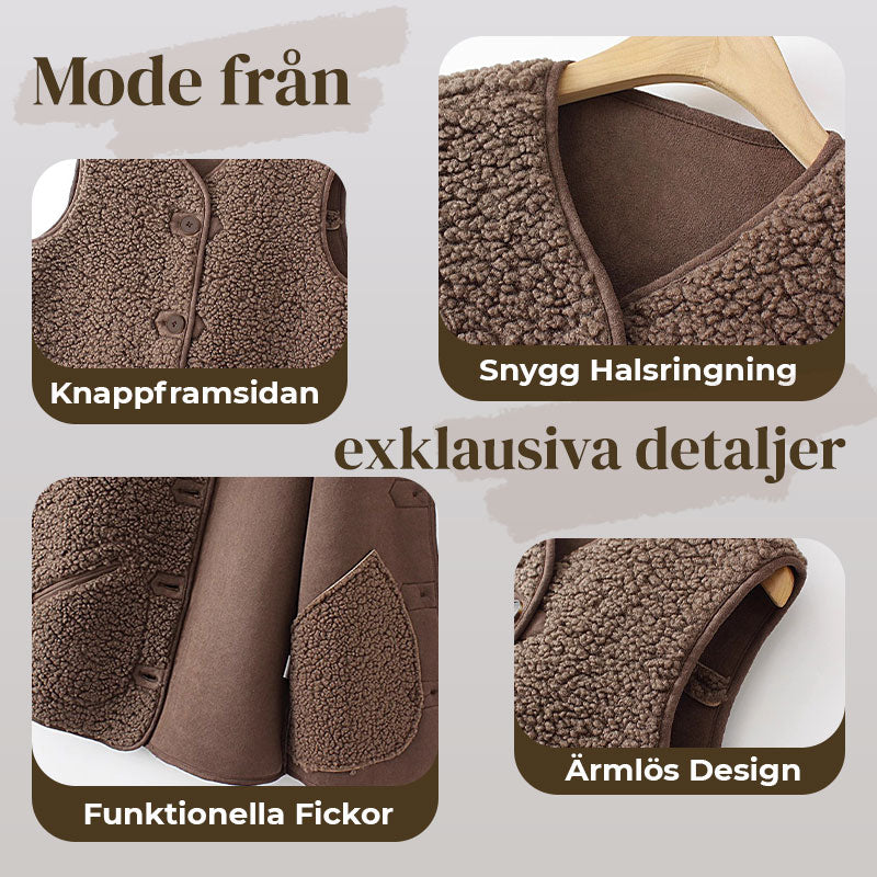 Maison Trondheim™ | Teddy Vest Kvinner