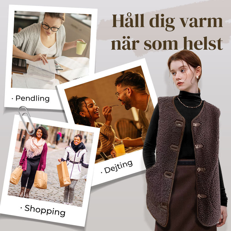 Maison Trondheim™ | Teddy Vest Kvinner