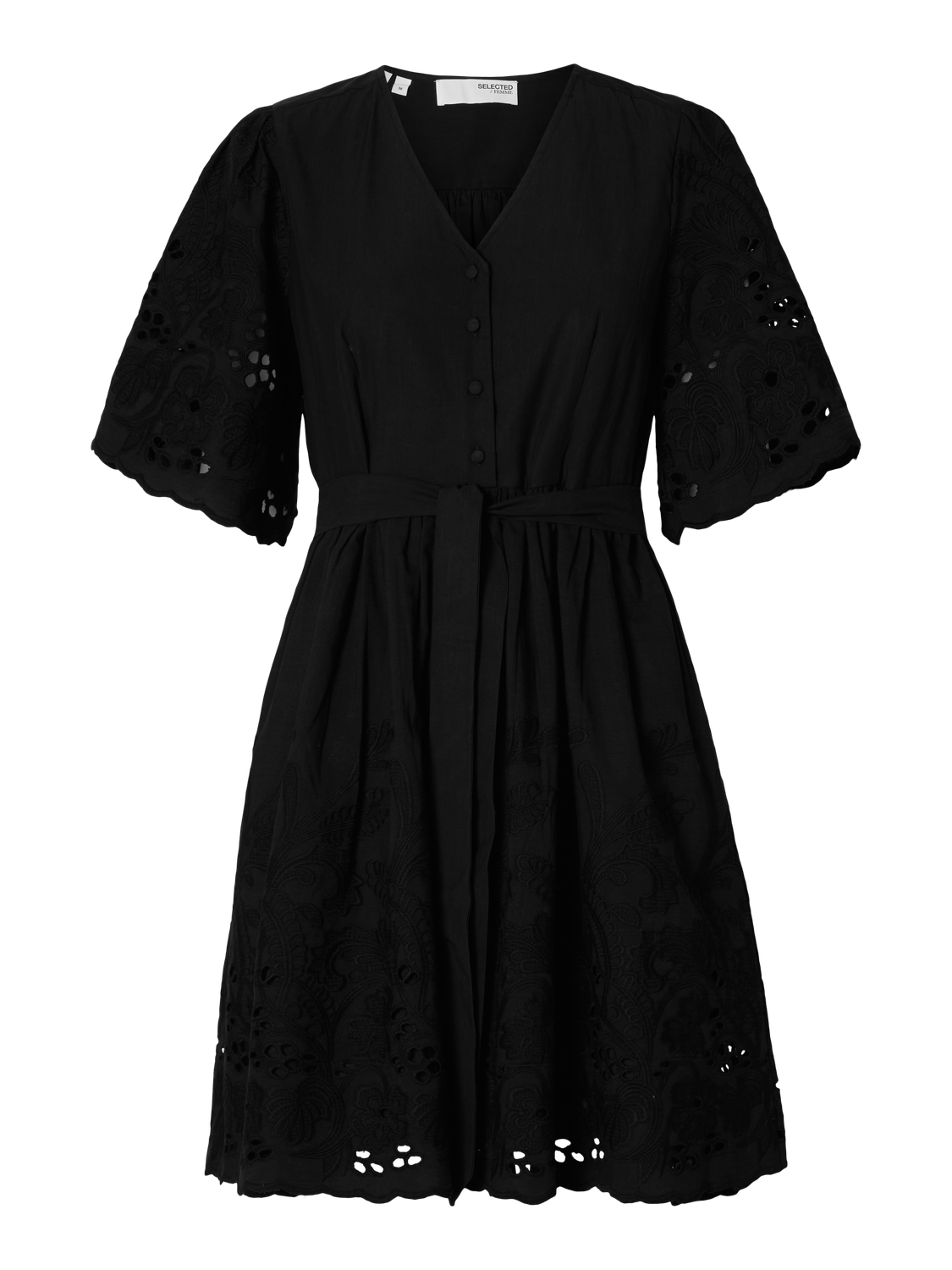 Dahlia Kort Kjole - Sort/ Black