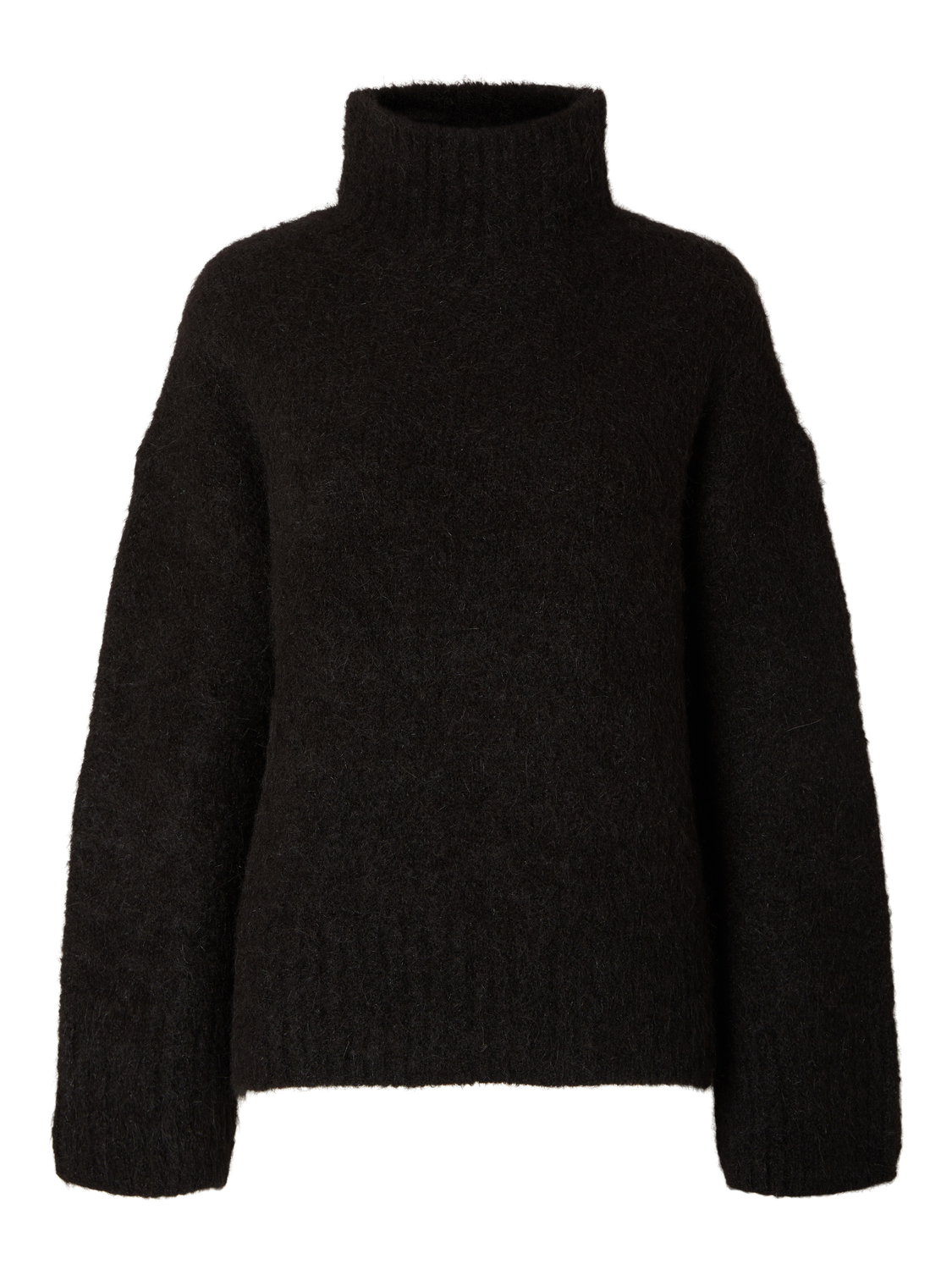 Gabella Strikket Genser - Sort/ Black