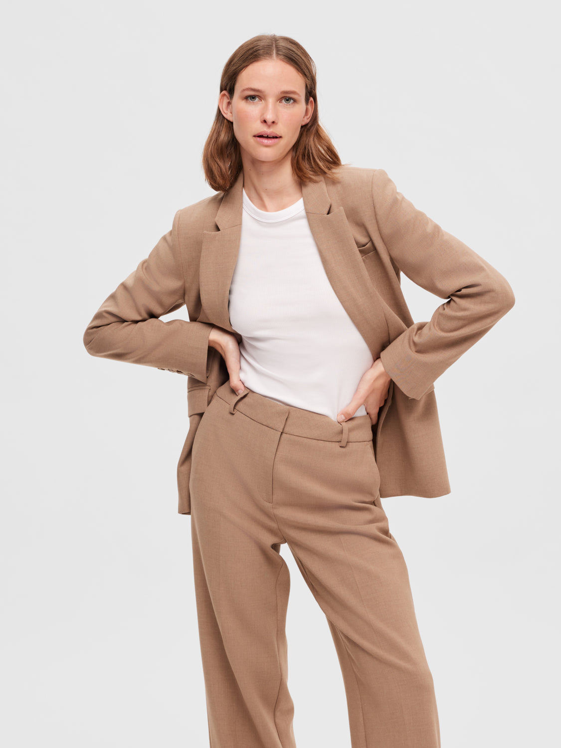 SELECTED FEMME - DIANNA GENSER - HVIT
