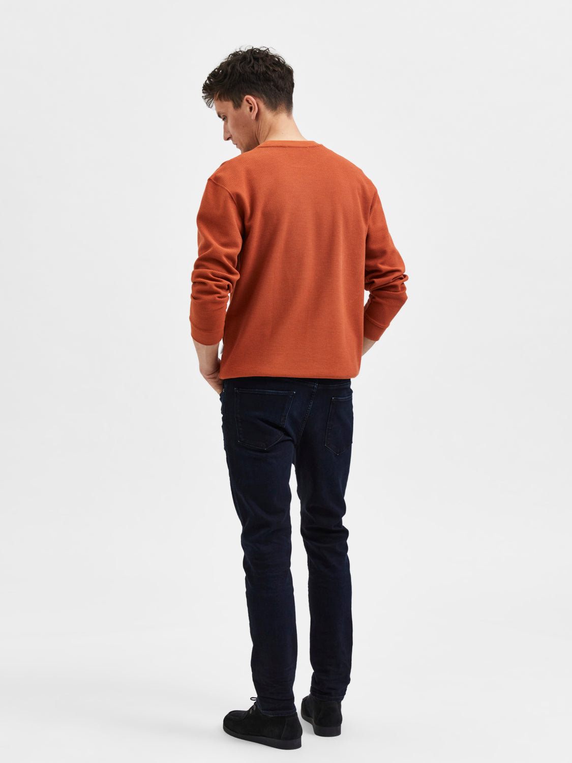 SELECTED HOMME - 175-SLIM Jeans - Blue Black Denim