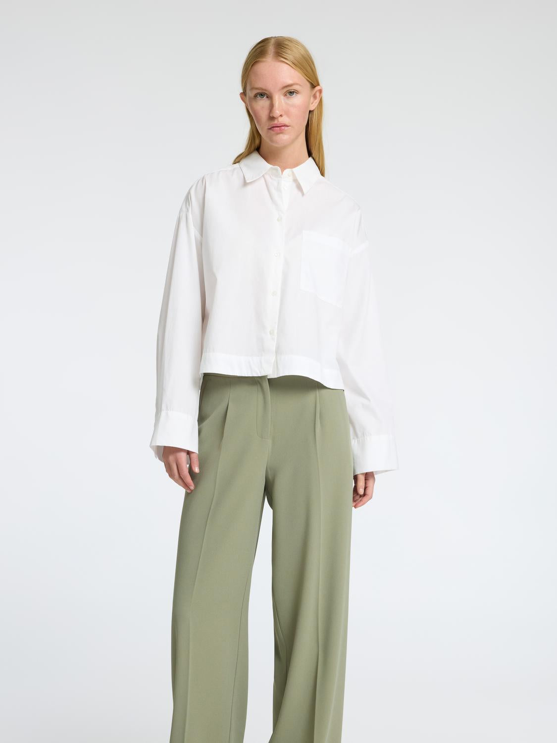 Astha Skjorte - Hvit/ Bright White