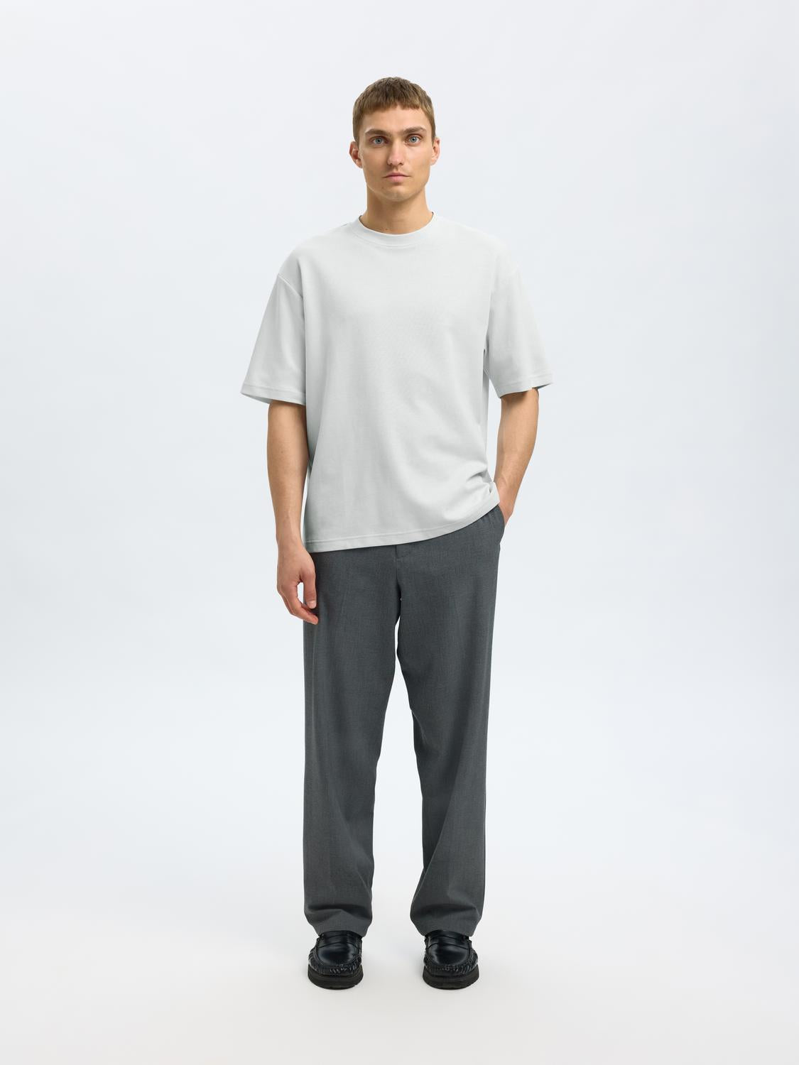 Loose Oscar T-Shirt - Blå/ Ice Melt