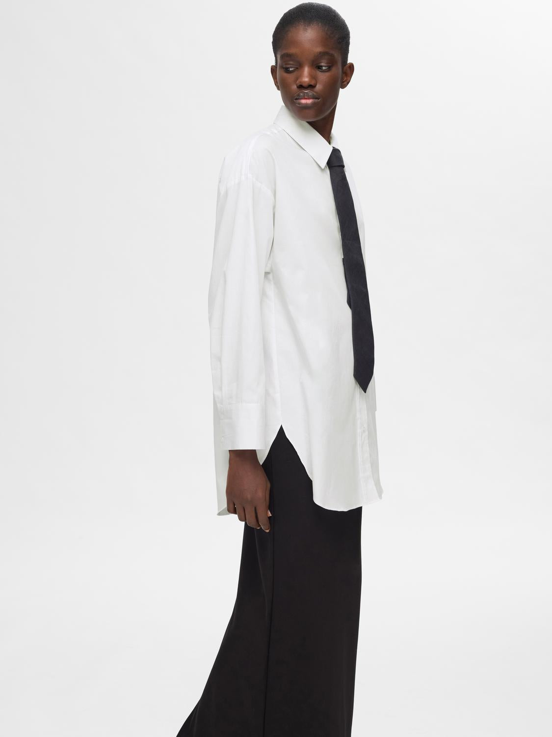 Aura Skjorte - Hvit/ Bright White