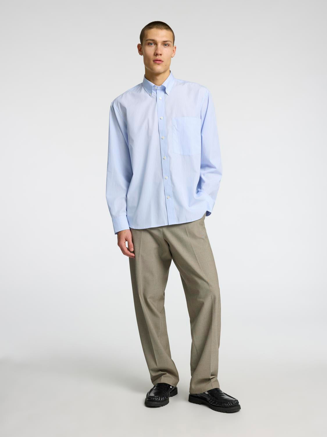 Relax Harris Shirt - Blå/ Cashmere Blue