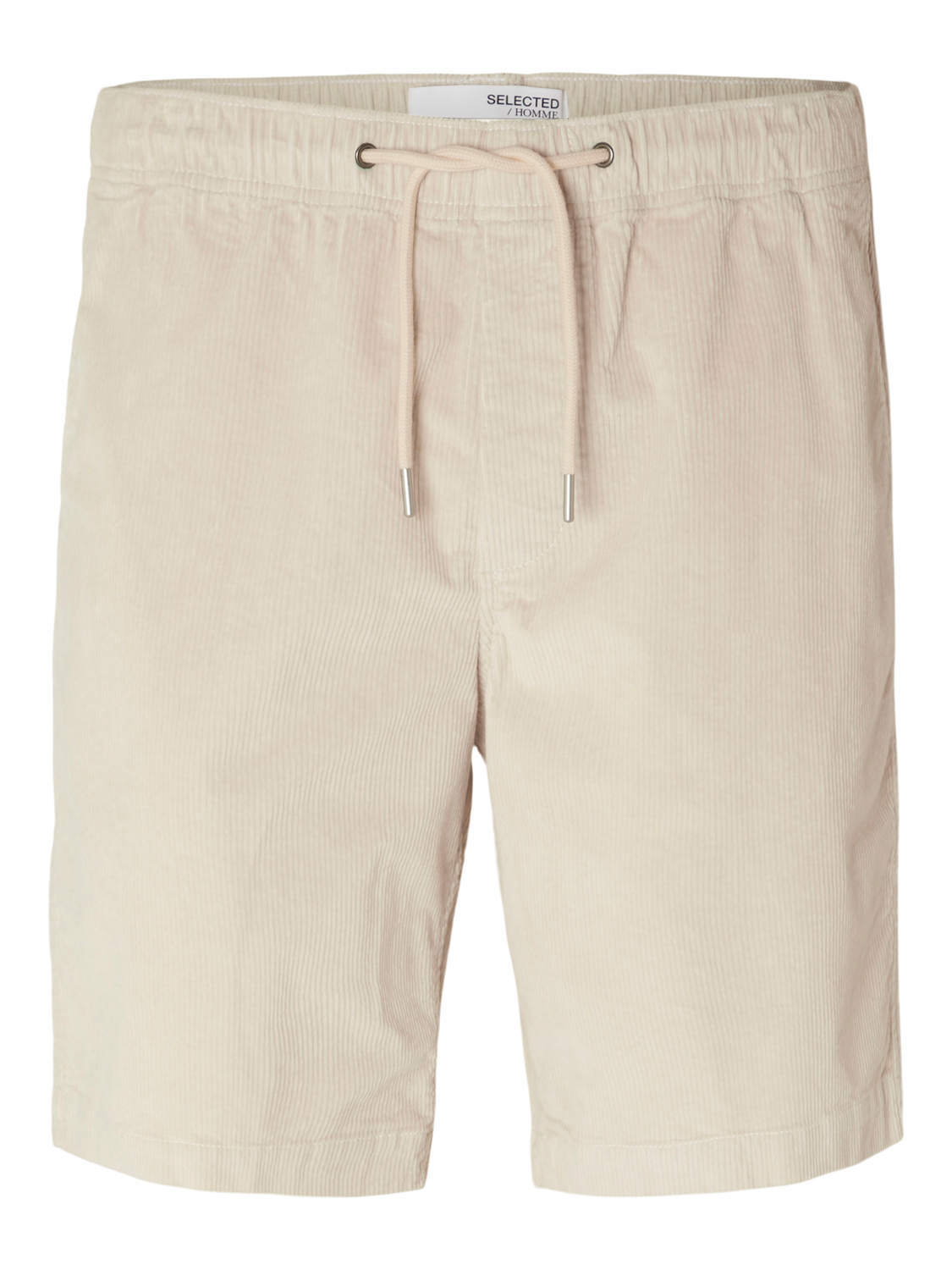 Jace Kordfløyel Shorts - Beige/ Fog