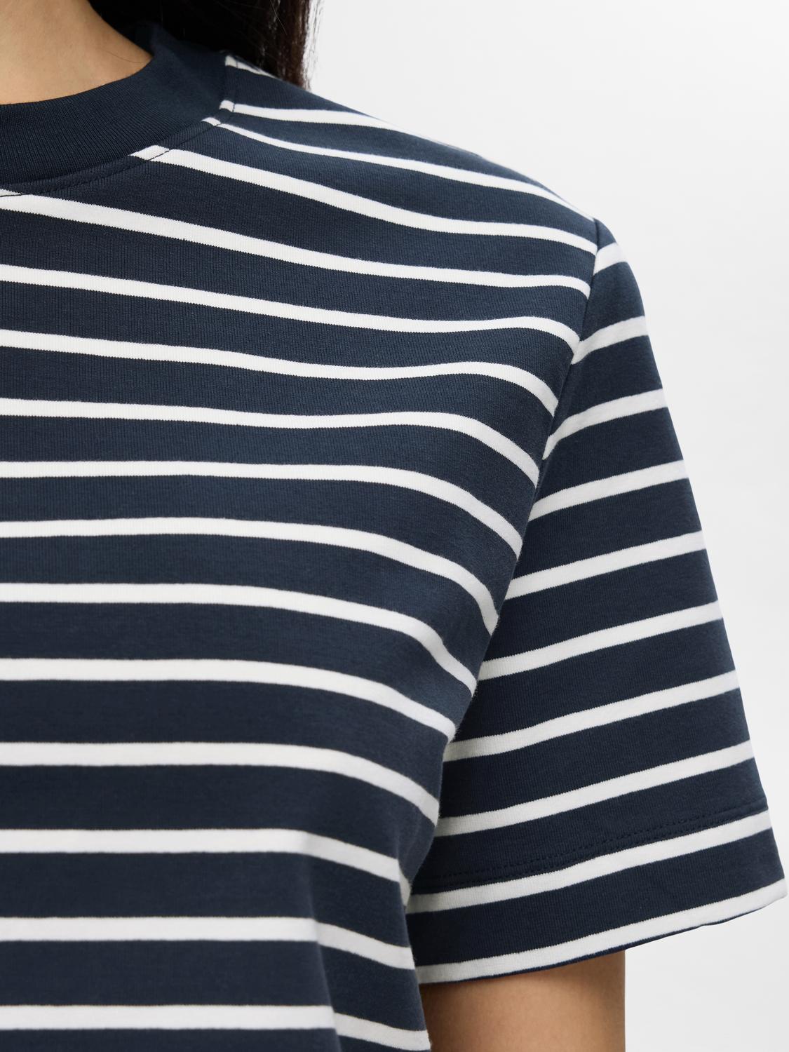 Elfrida T-Shirt - Blå/ Dark Sapphire