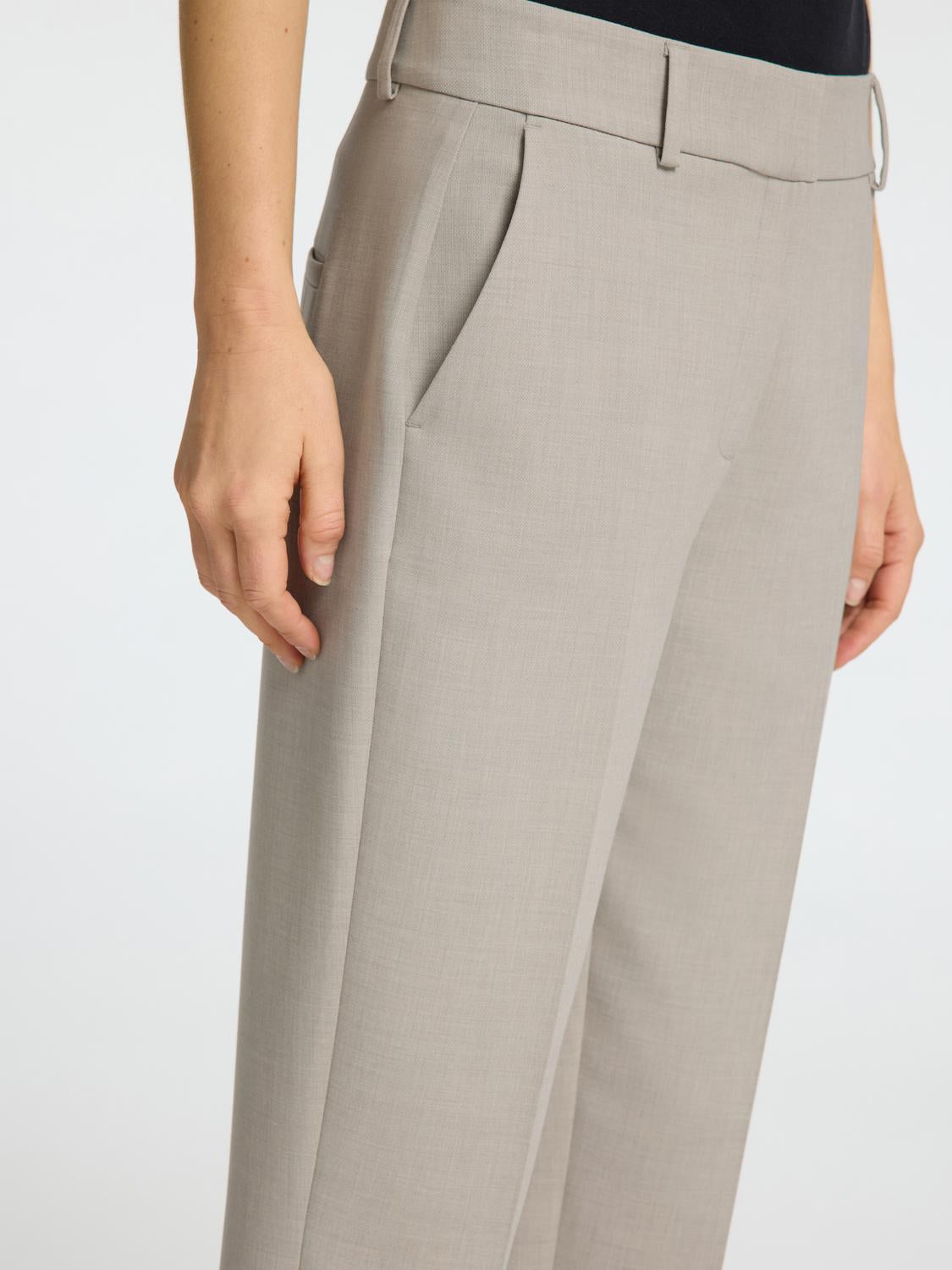 Rita Ria Dressbukser - Beige/ Island Fossil
