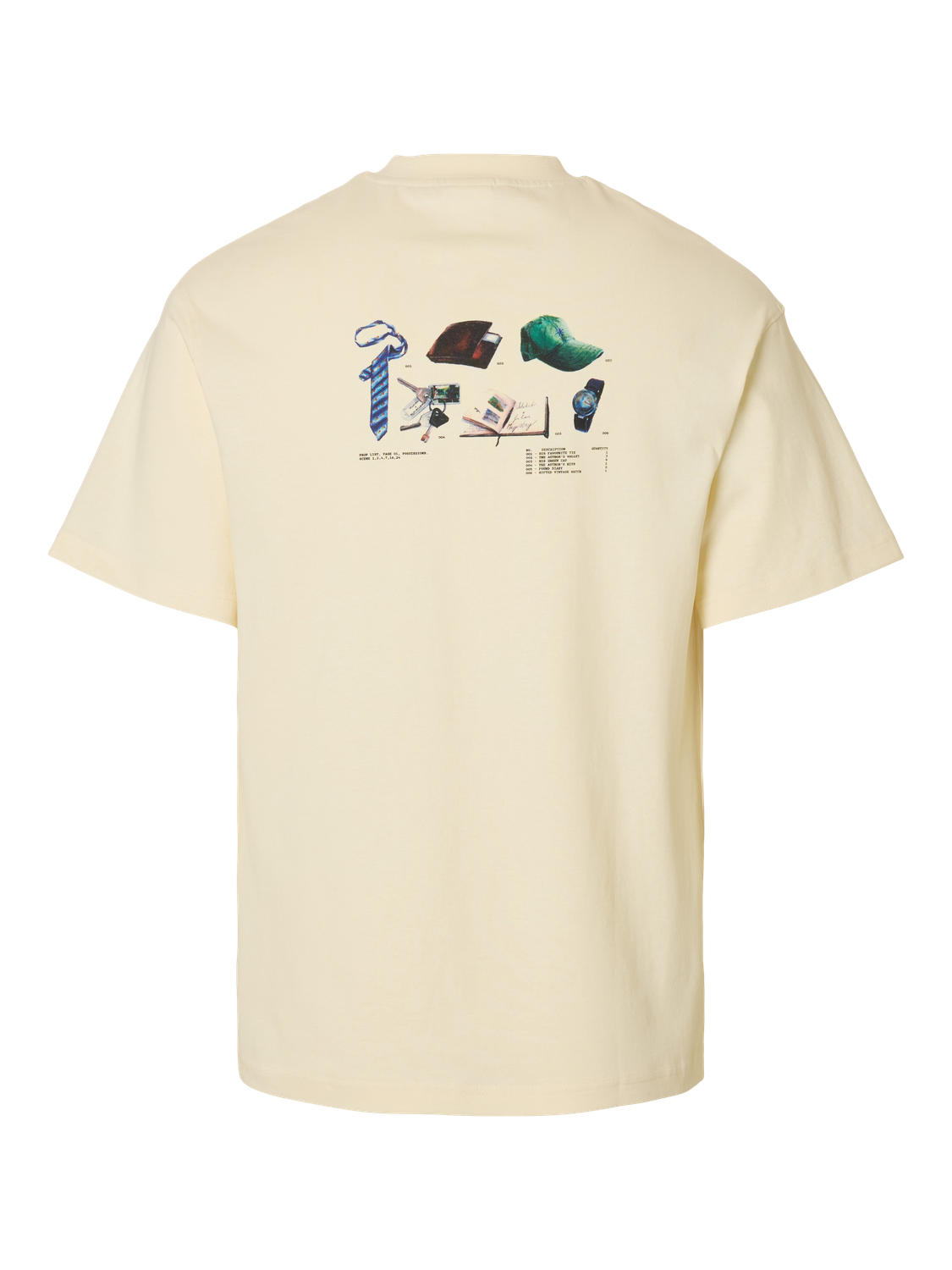 Kai T-Skjorte - Beige/ Egret