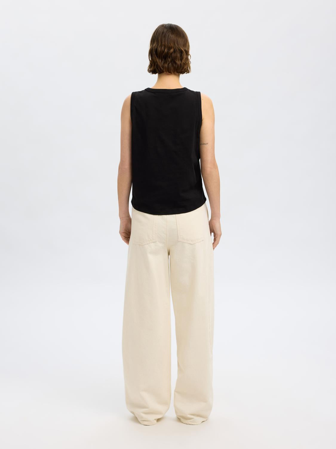 Essential Tank-Top - Sort/ Black