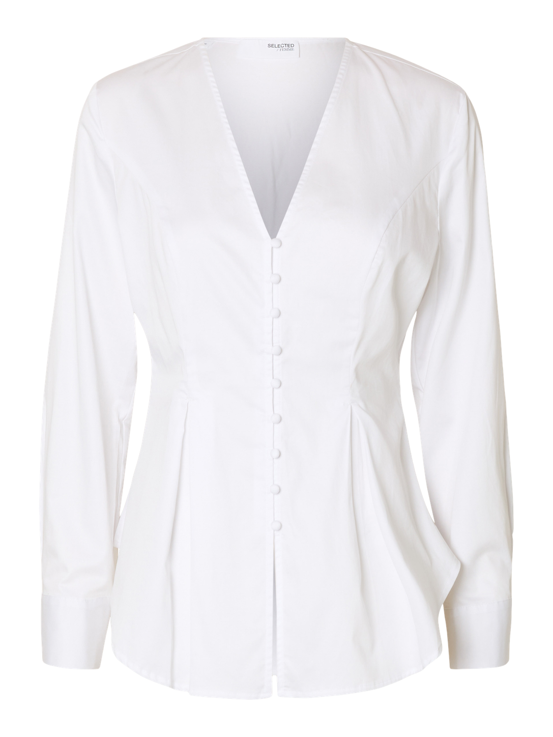 Naja Smal Skjorte - Hvit/ Bright White