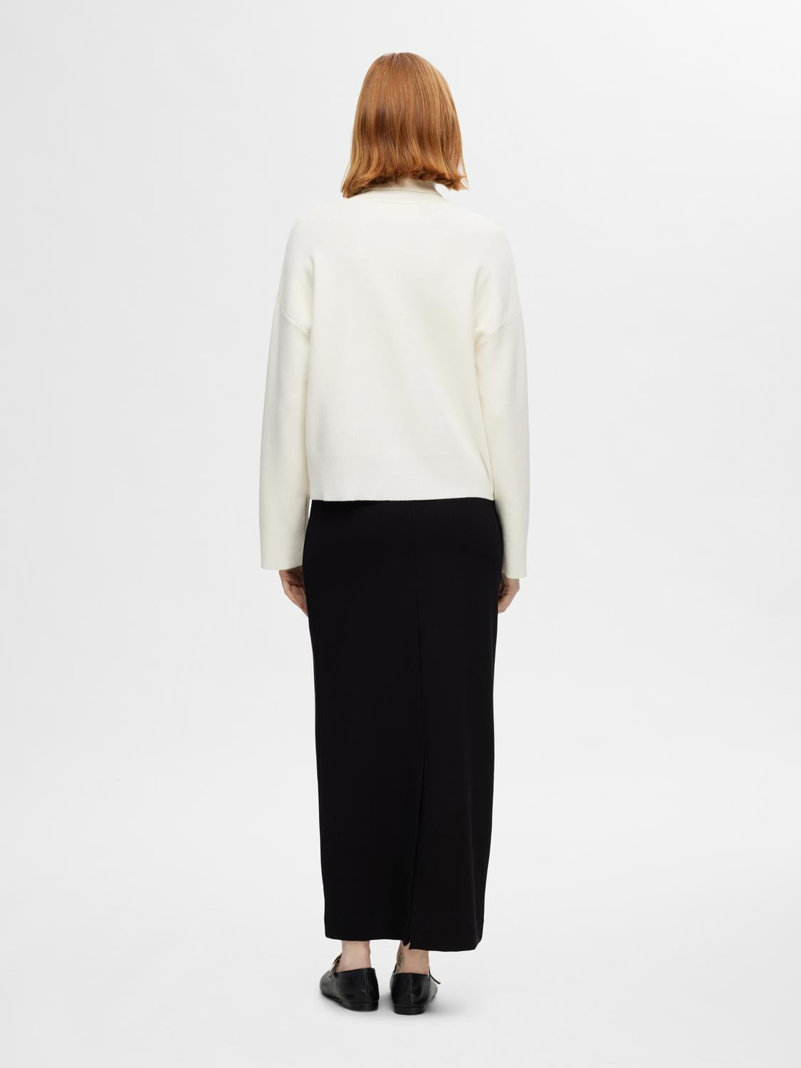 Kamma Strikket Genser - Beige/ Birch