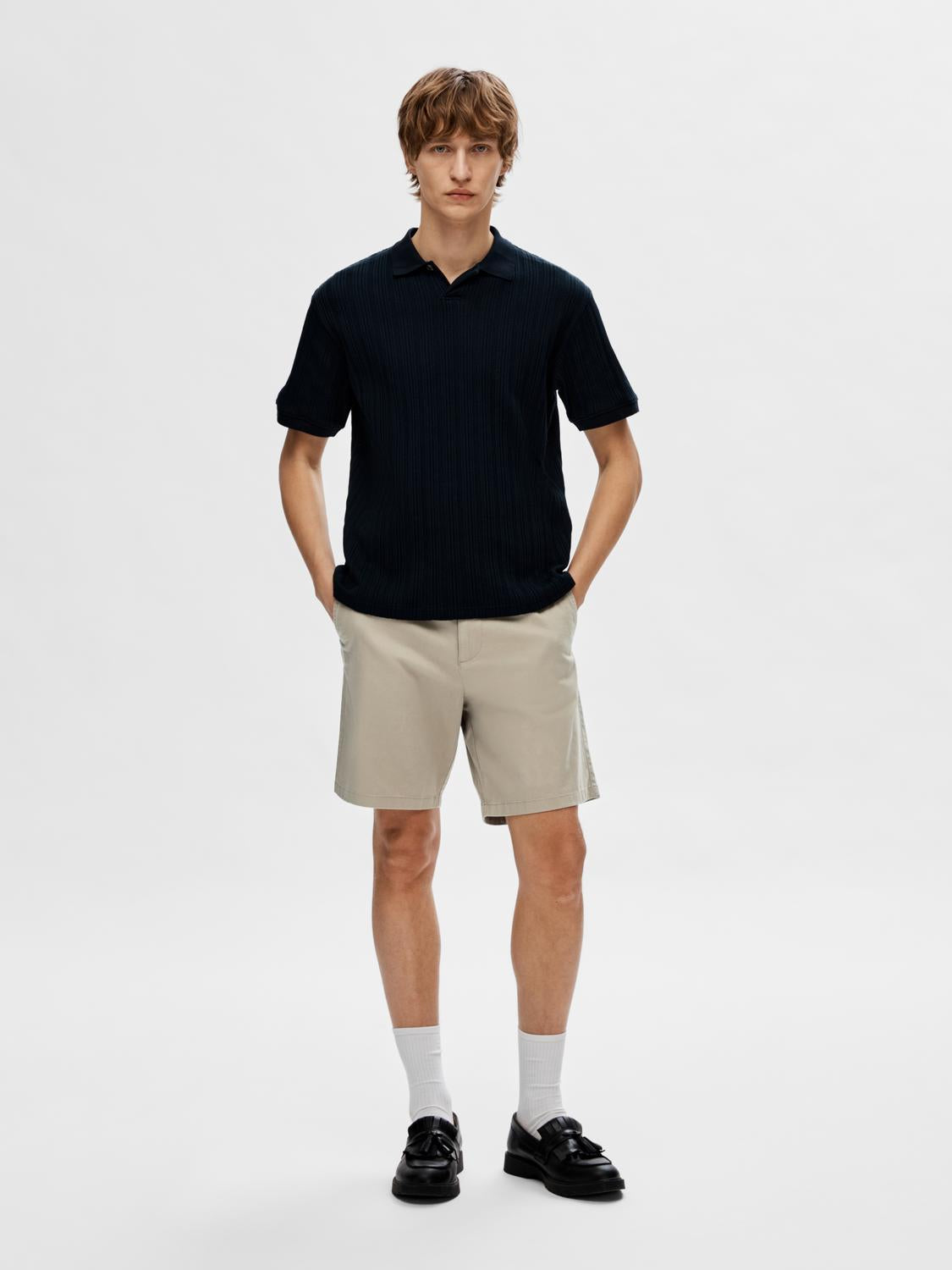 Bill Flex Shorts - Beige/ Chinchilla