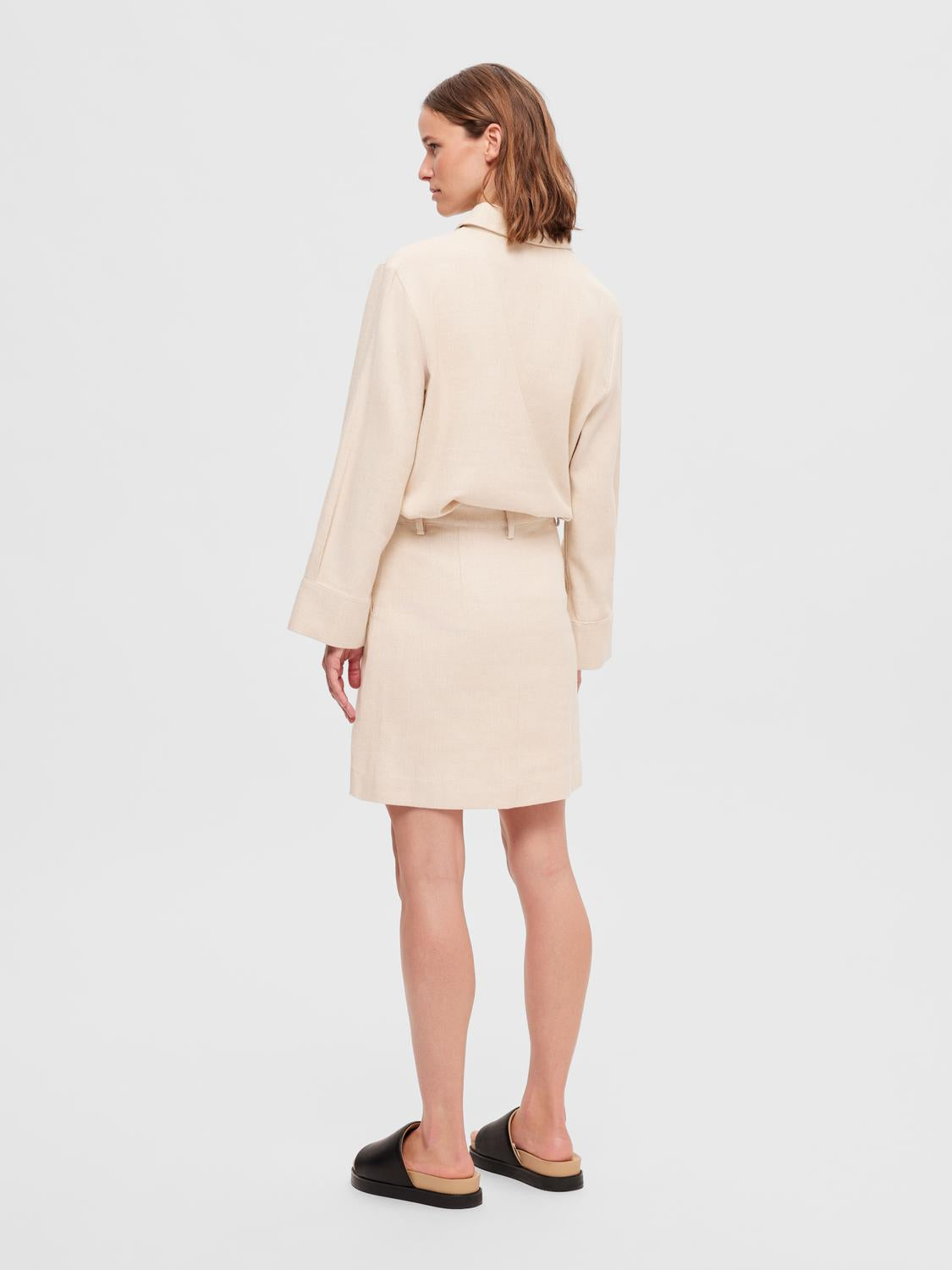 SLFMARA Mini Skirt - Sandshell