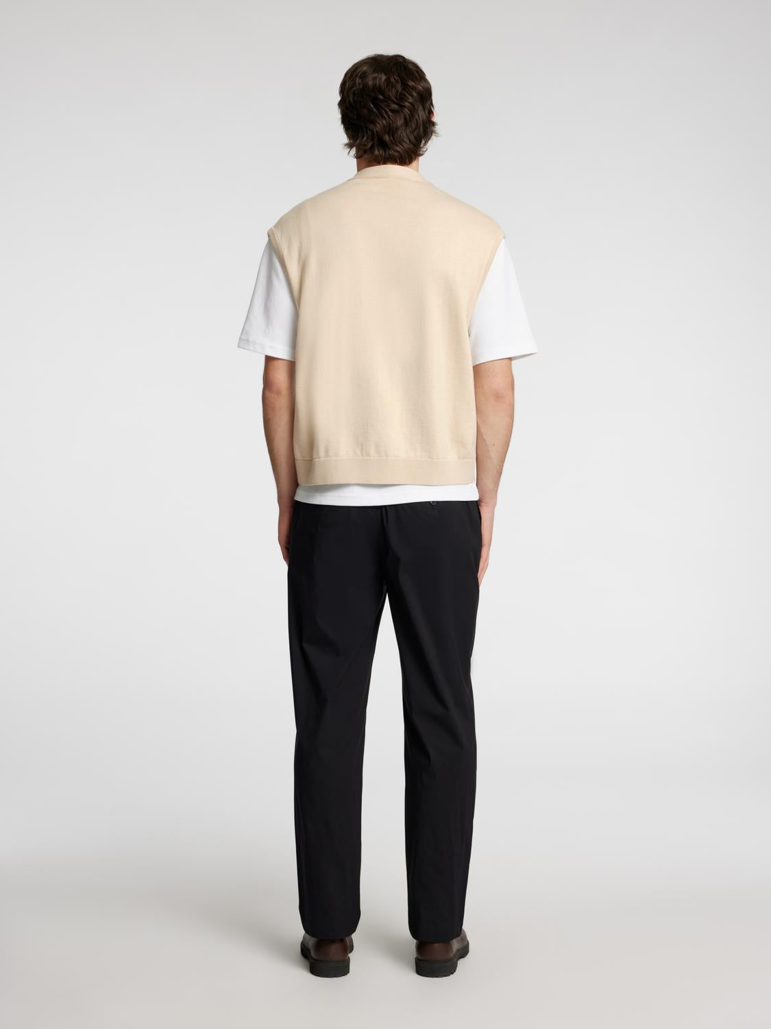 Elis Strikket Cardigan - Beige/ Oatmeal