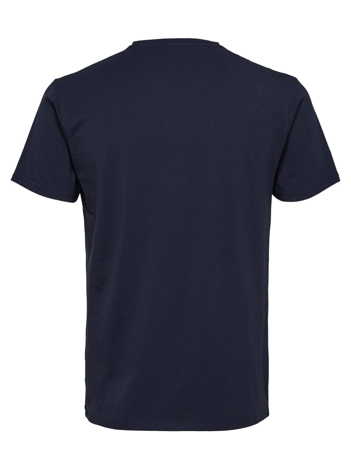 Pima V-Neck T-Skjorte - Blå/ Navy Blazer