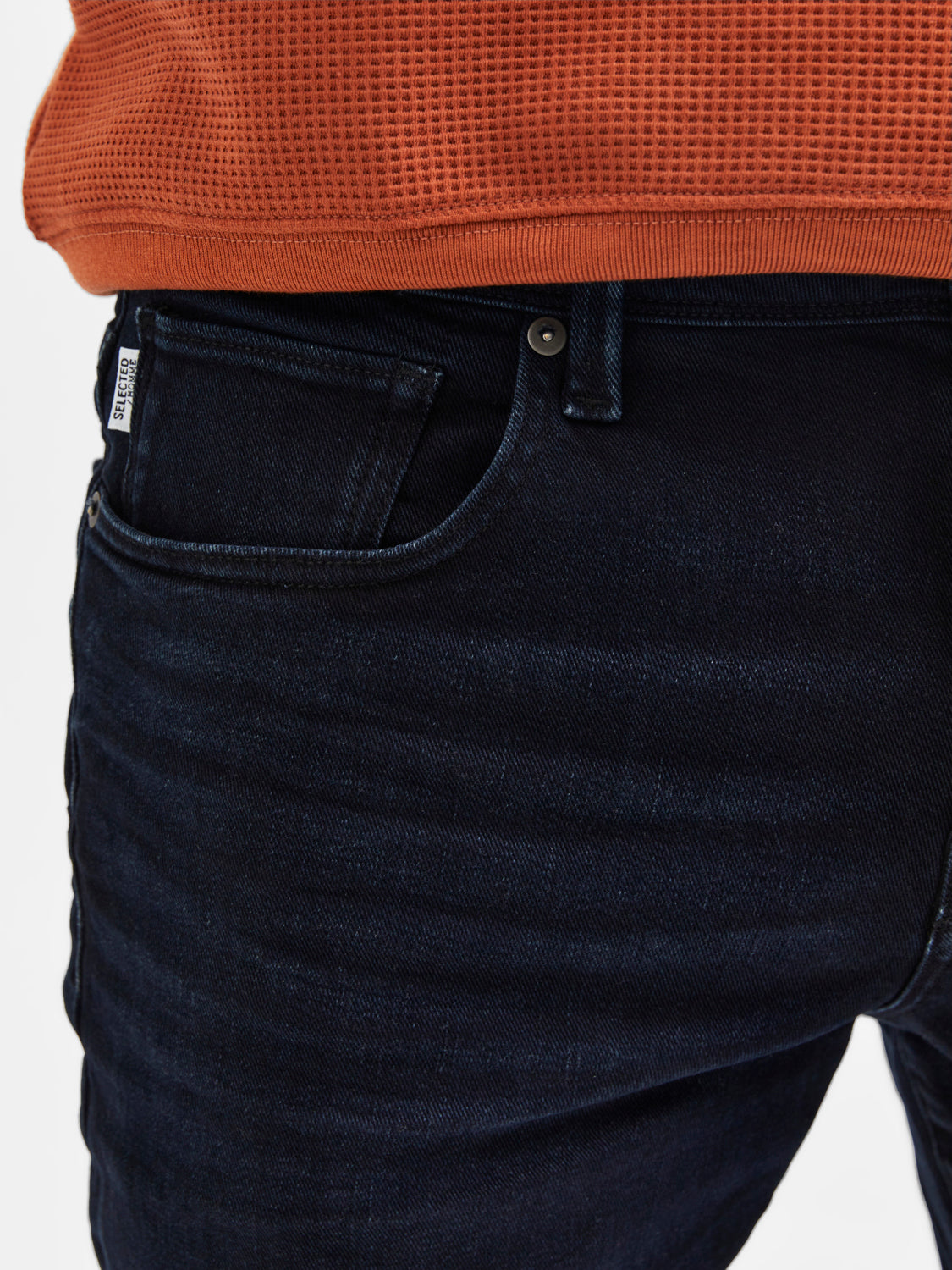 SELECTED HOMME - 175-SLIM Jeans - Blue Black Denim