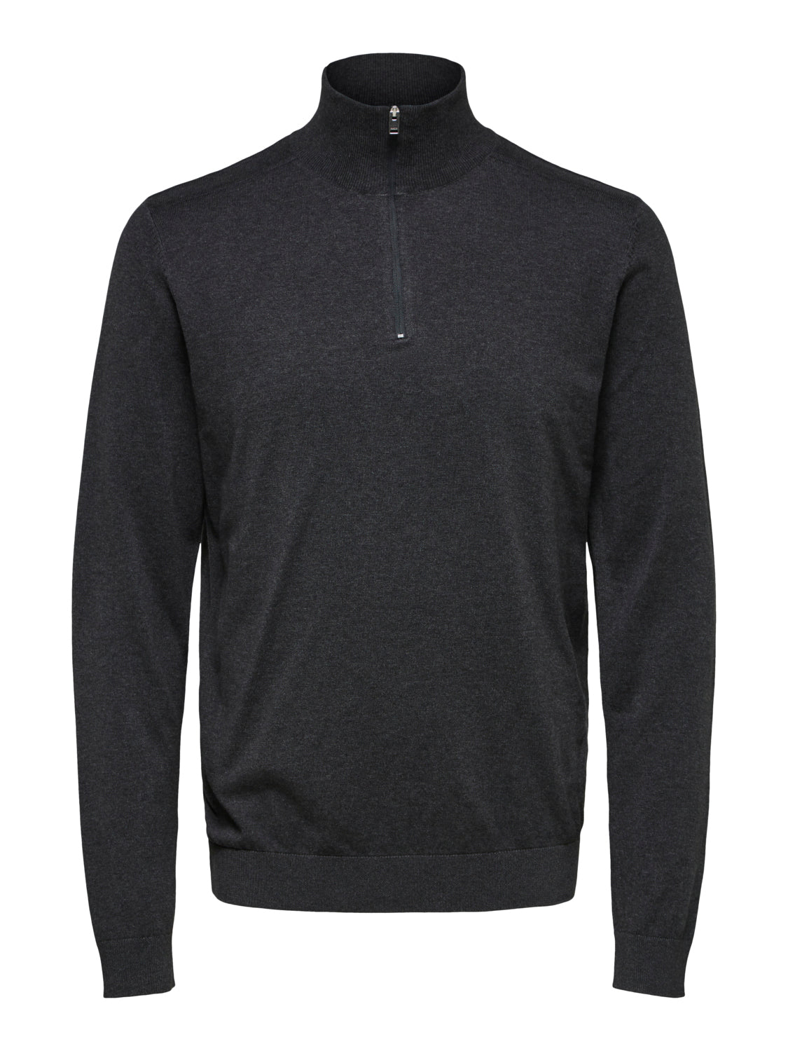 Berg Half Zip Genser - Grå/ Antracit