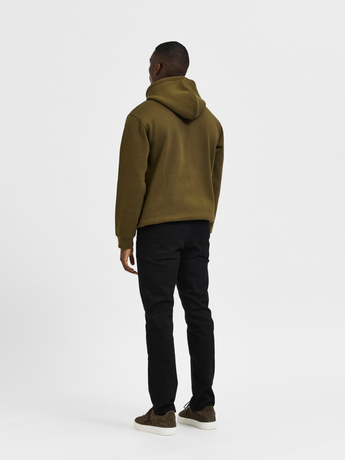 SLH196-STRAIGHTSCOTT Jeans - Black Denim