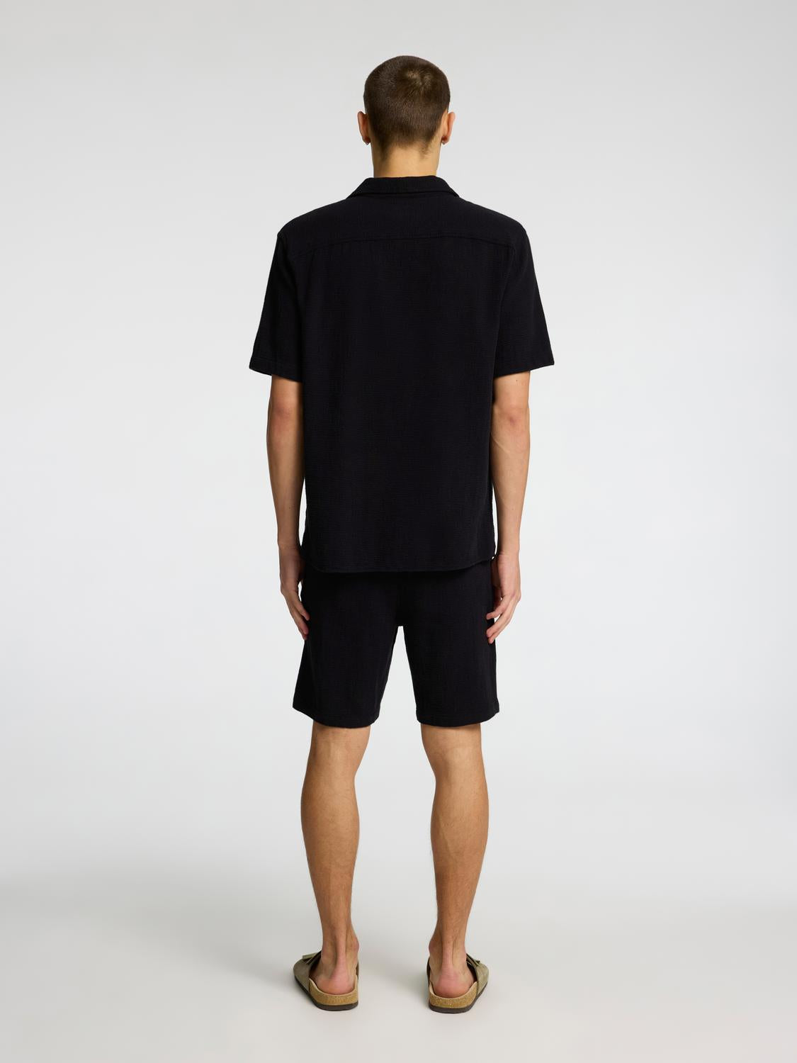 Relax Sal Skjorte - Sort/ Black