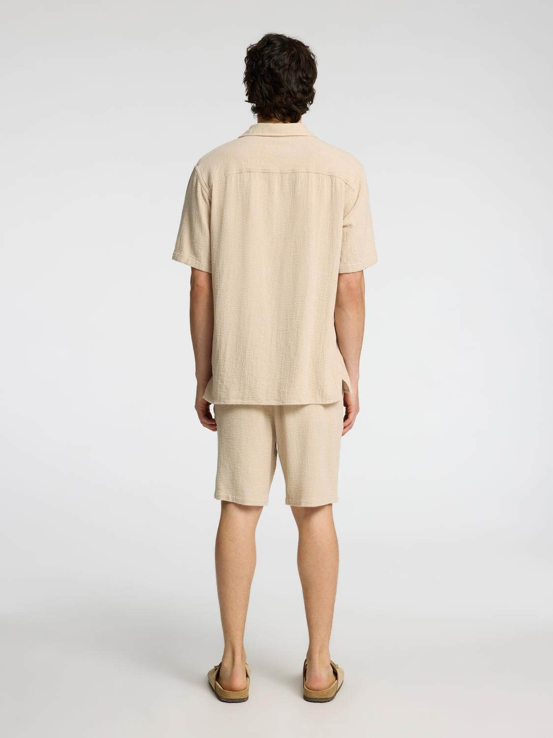 Relax Sal Skjorte - Beige/ Oatmeal