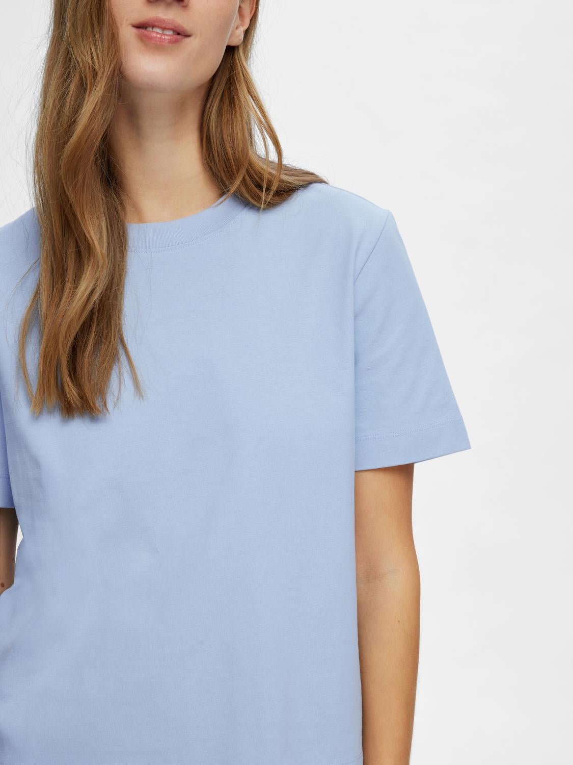 Essential Boxy T-Skjorte - Blå/ Cashmere Blue