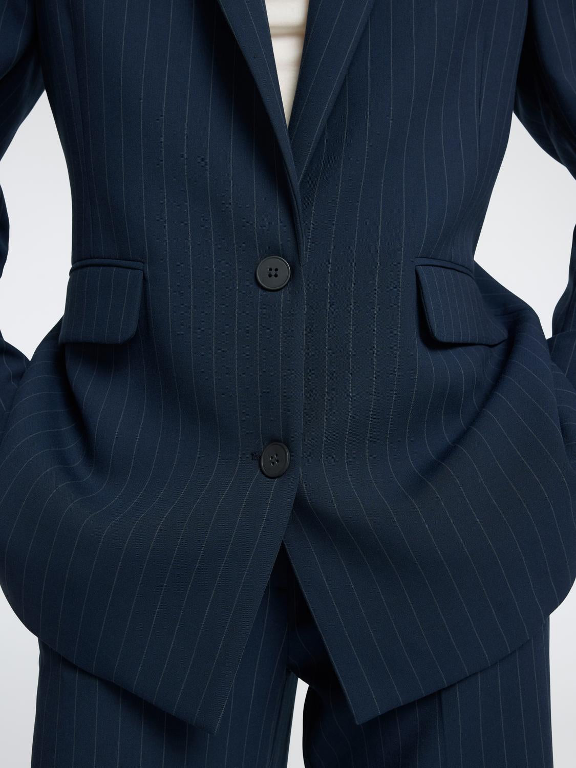 Rita Relaxed Blazer - Dark Sapphire