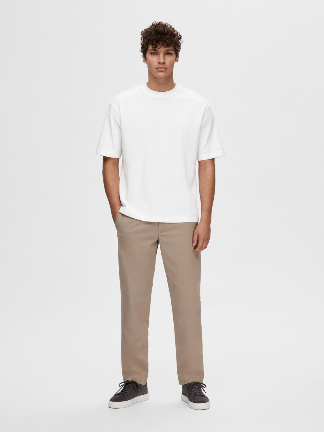 Loose Oscar T-Shirt - Hvit/ Bright White