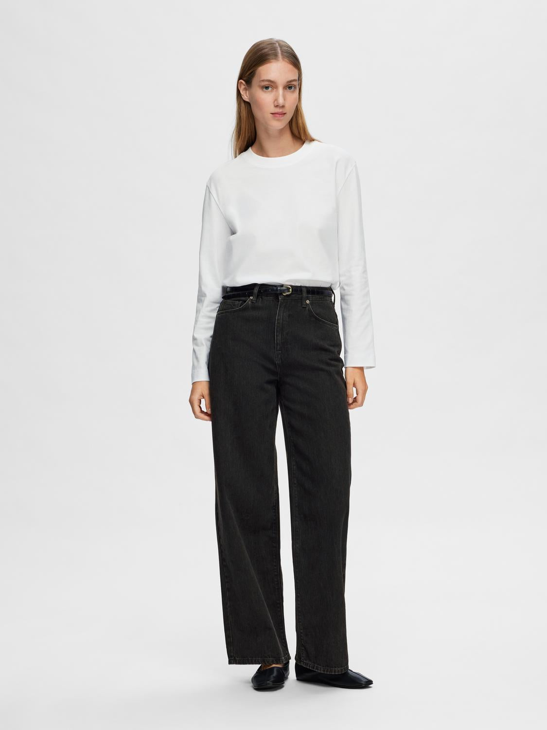 Essential Boxy T-Skjorte - Bright White