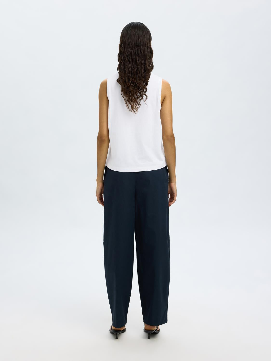 Essential Tank-Top - Hvit/ Bright White