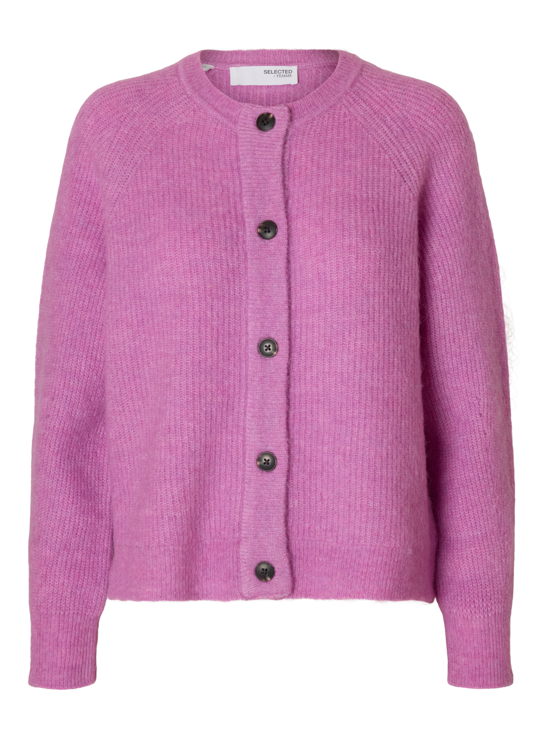Lulu Strikket Cardigan - Rosa/ First Bloom