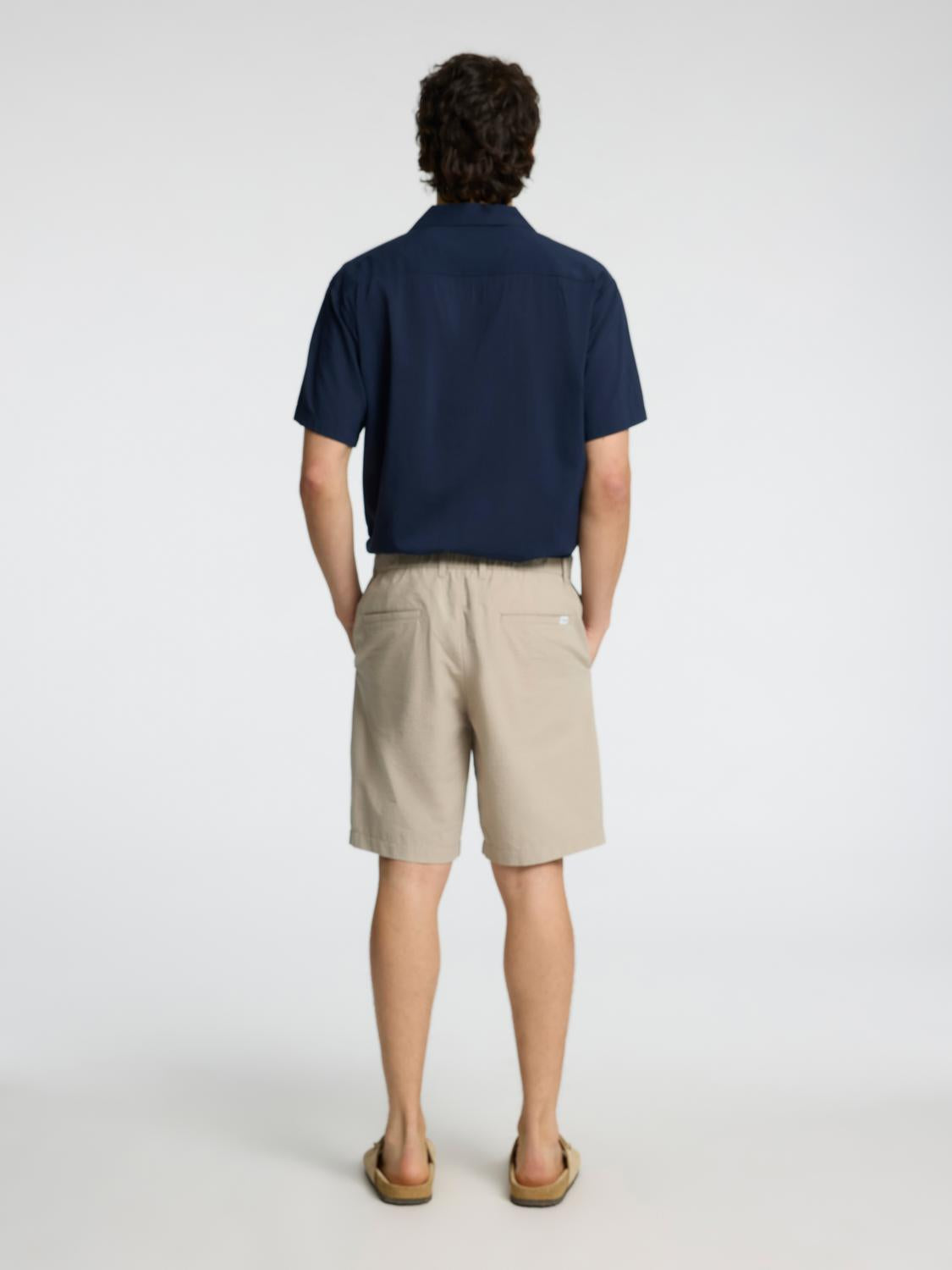 Karl Shorts - Beige/ Pure Cashmere