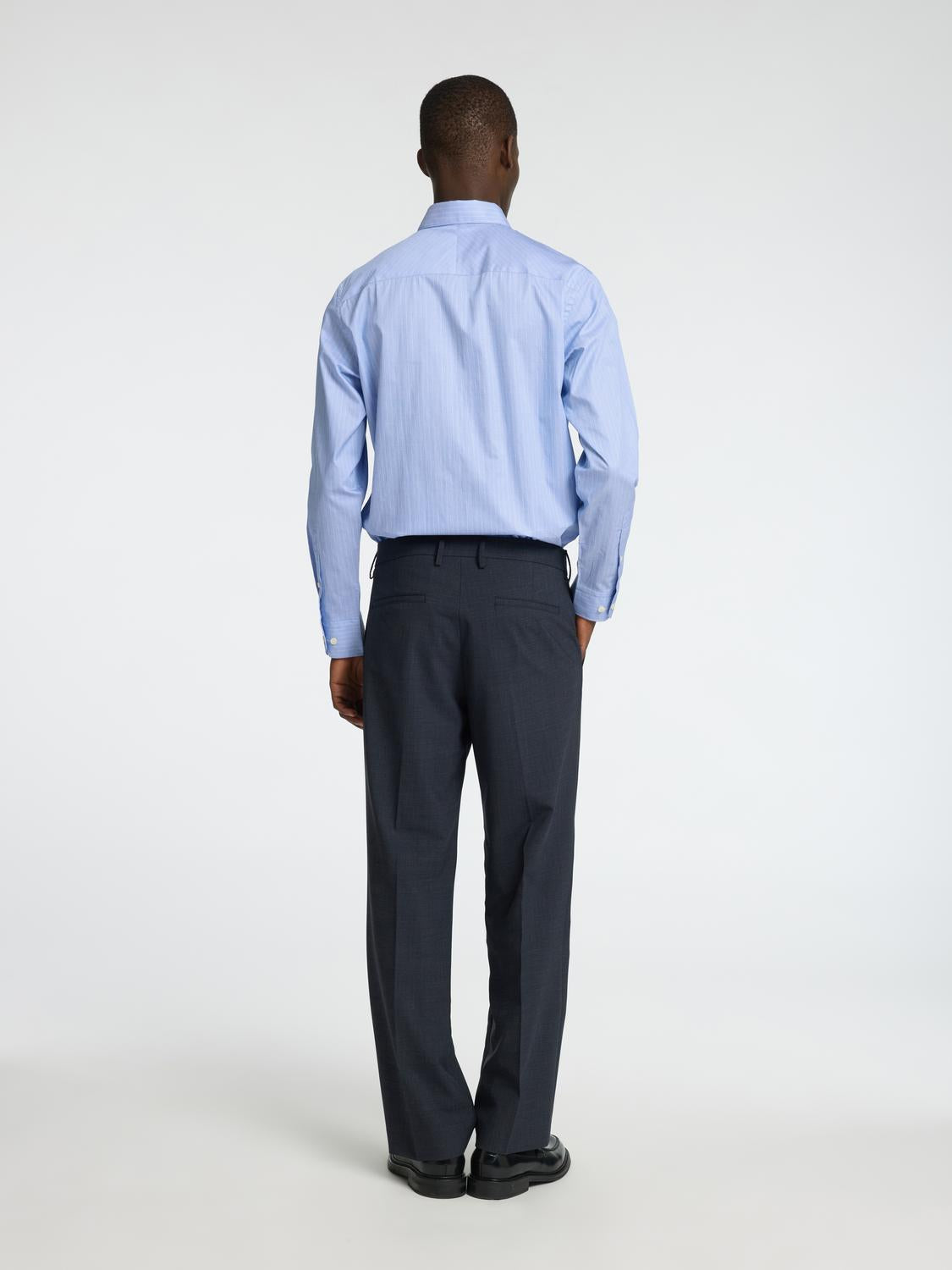 Slim Graham Skjorte - Blå/ Chambray Blue