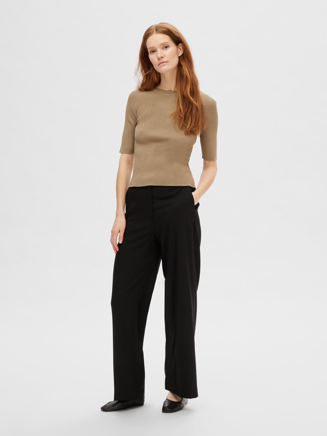 Mala Topp - Brun/ Greige
