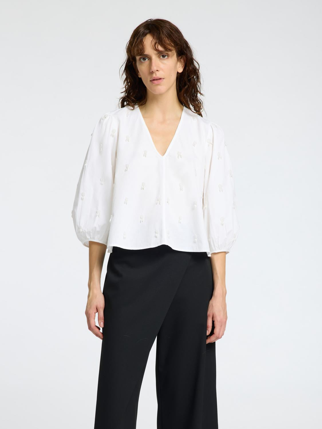 Galia Topp - Hvit/ Bright White