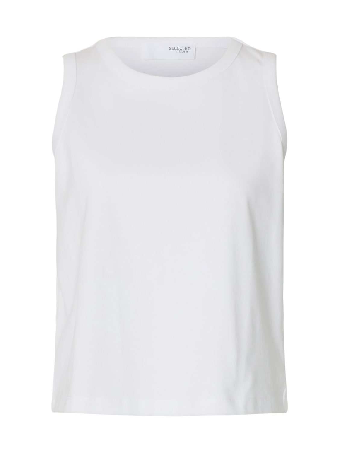 Essential Tank-Top - Hvit/ Bright White