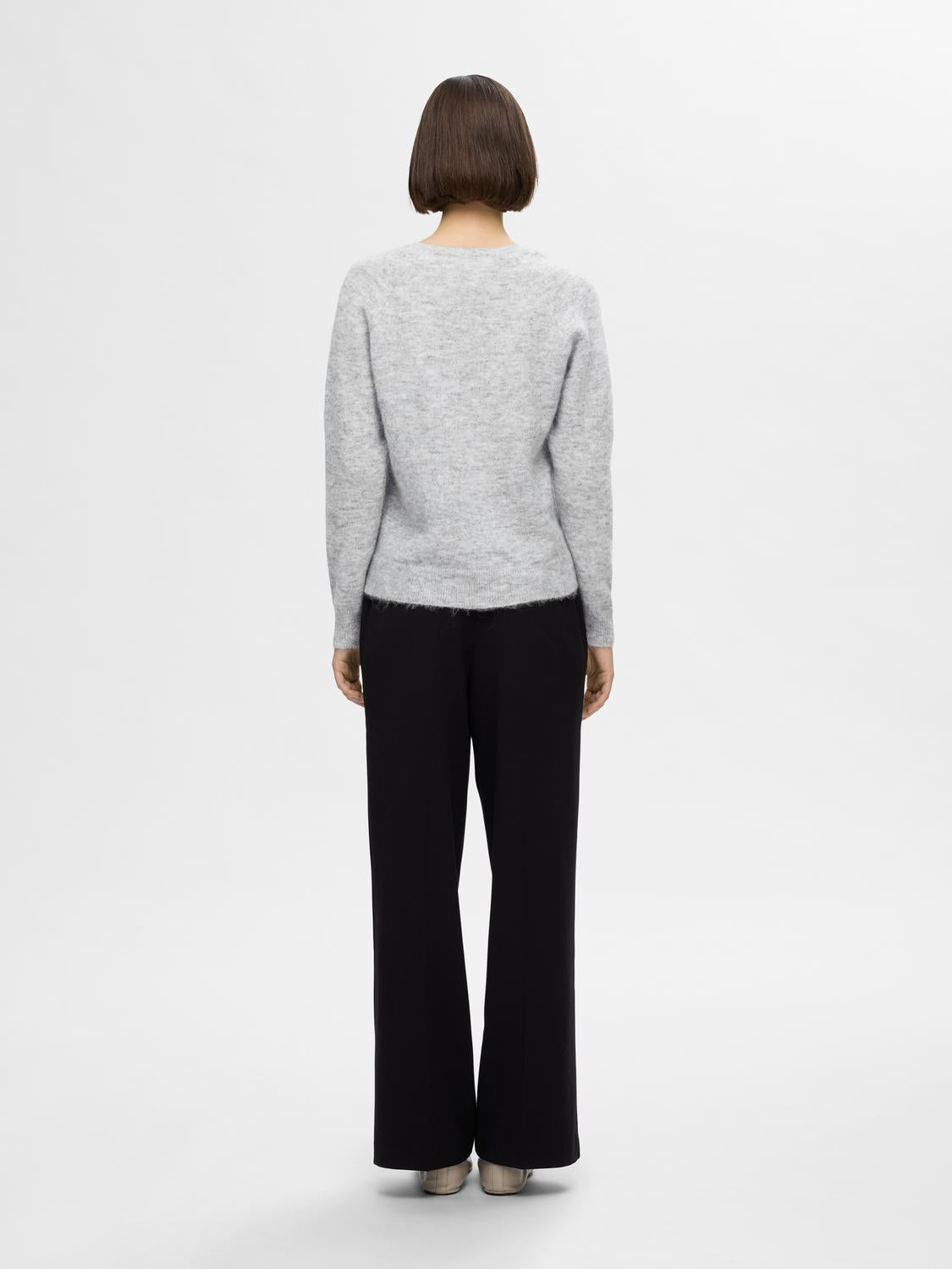 Lulu Genser - Grå/ Light Grey Melange