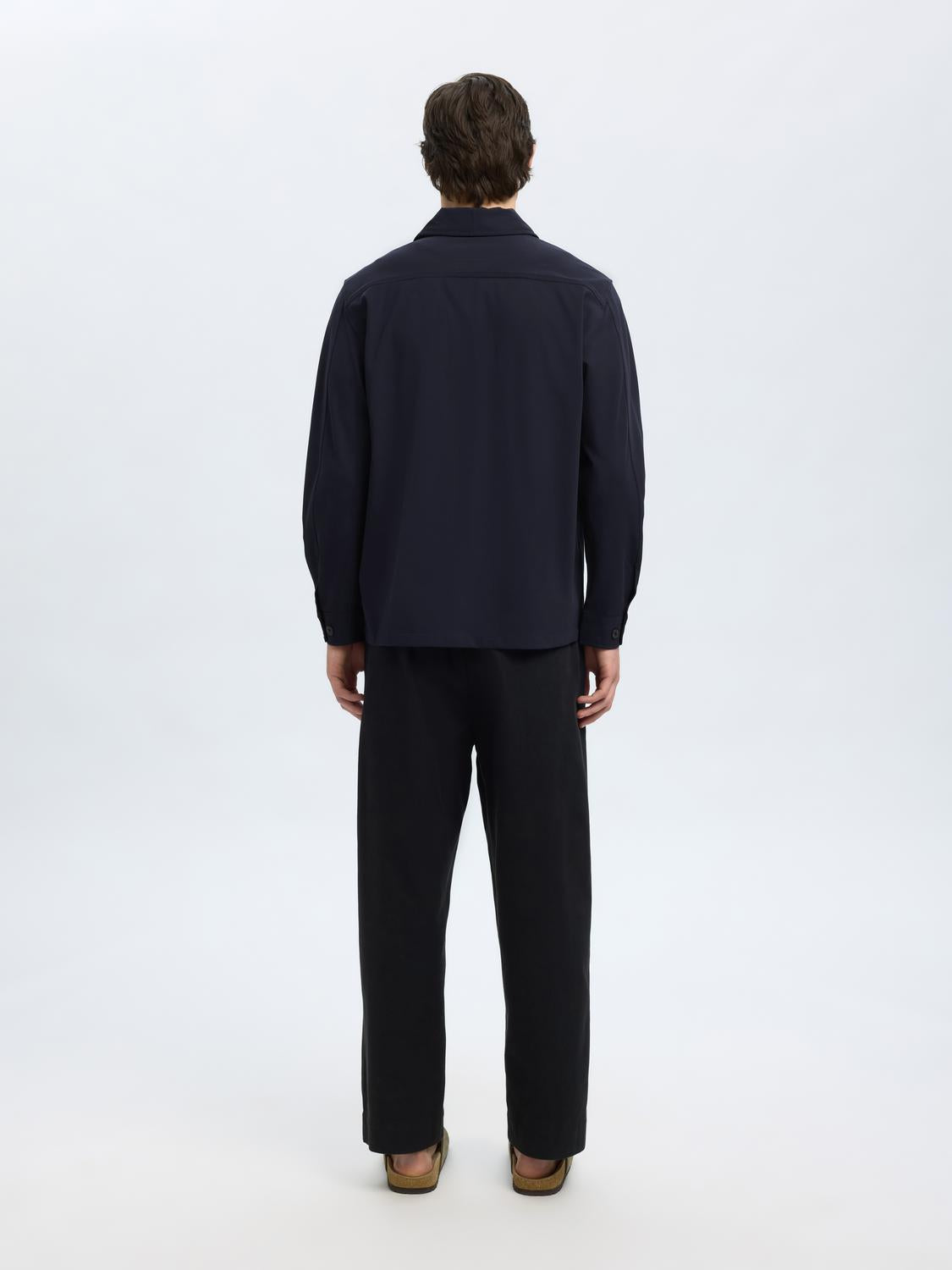 Lorent Overshirt - Blå/ Dark Sapphire