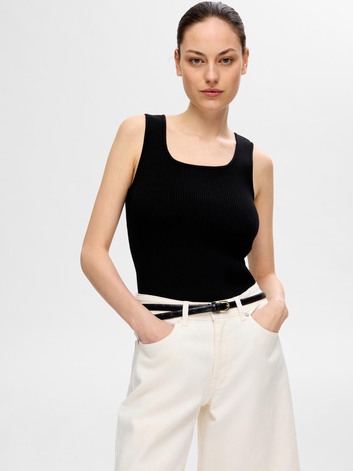 Jenny Tank Top - Sort/ Black