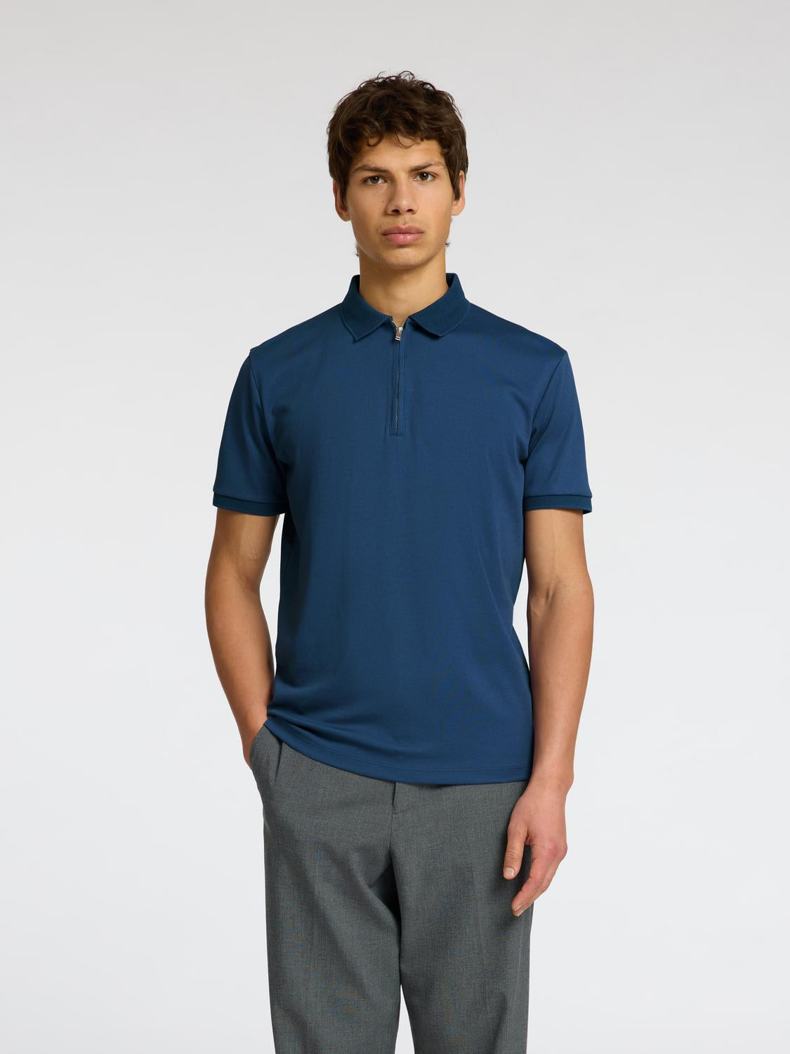 Fave Polo-Skjorte - Blå/ Oceana