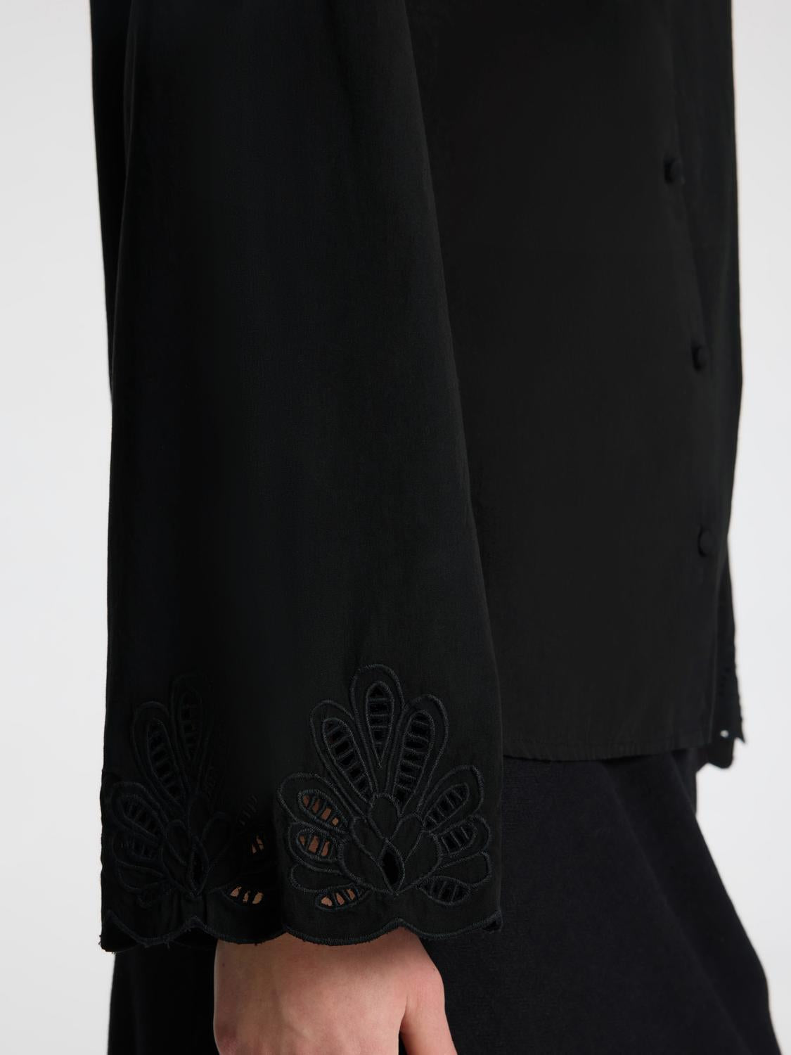 Dahlia LS Skjorte - Sort/ Black
