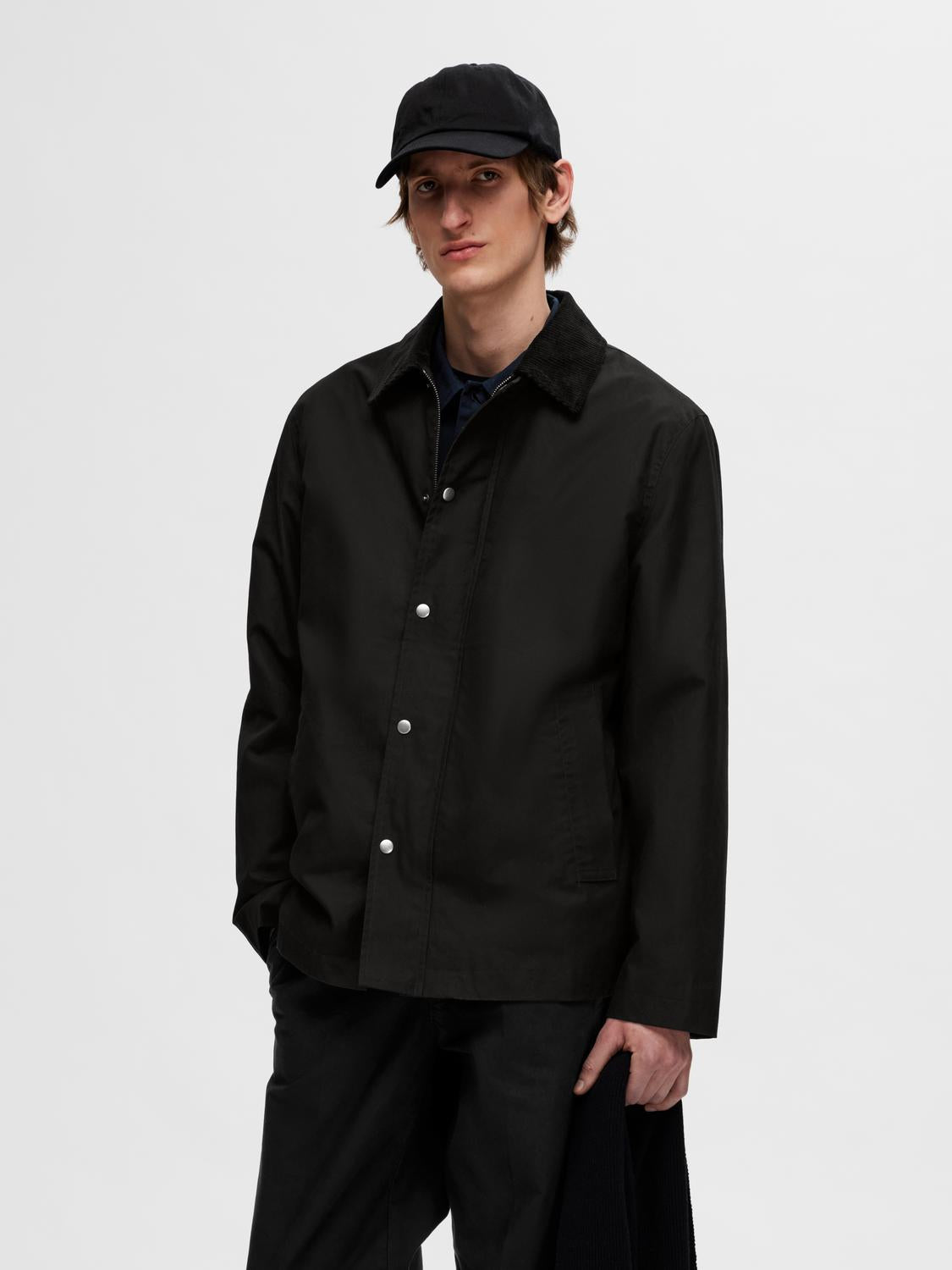 Walter Oilskin Jakke - Black